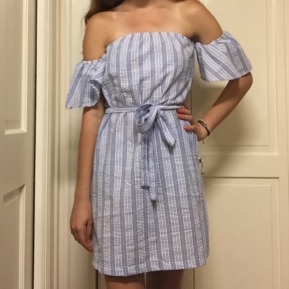 Mimi Chica seersucker Dress